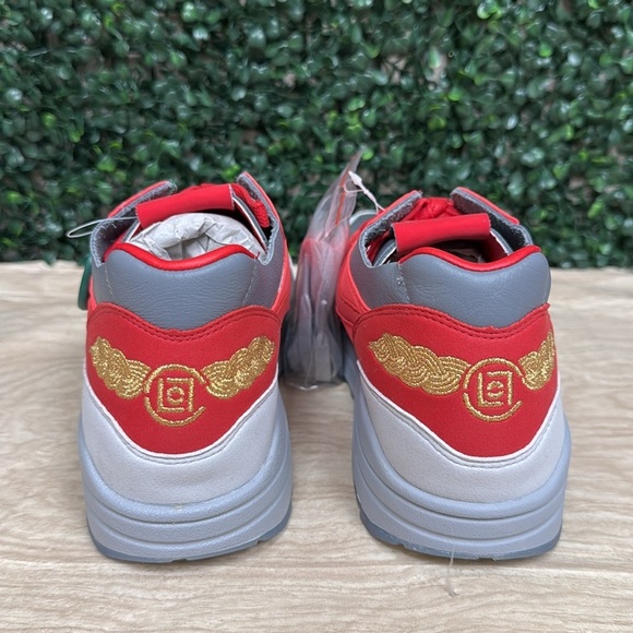 Nike Air Max 1 Clot Kiss Of Death Solar Red Sneakers - 10.5 - Picture 3 of 6